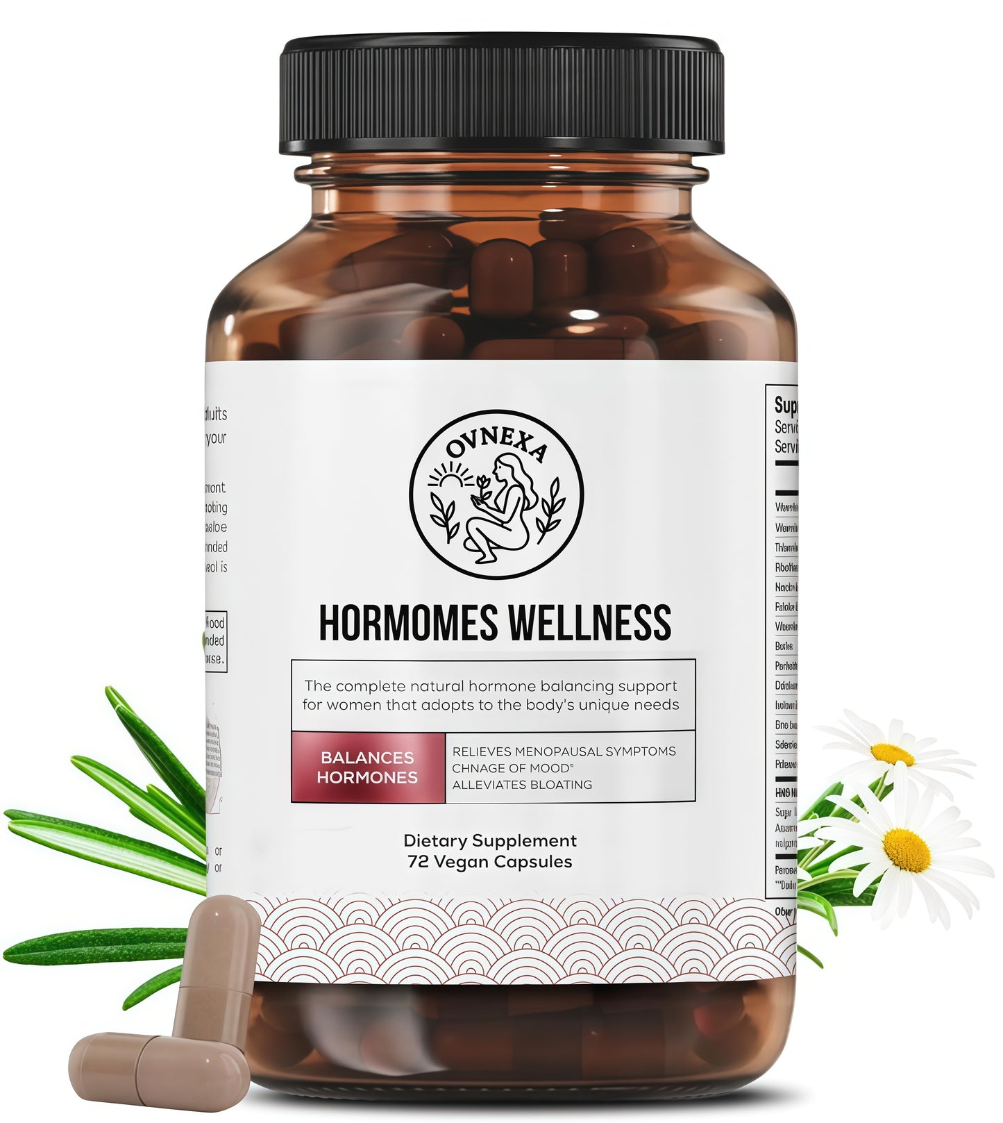 Happy Mammoth **Not AvailableHormone Harmony Natural HormonalSupport for Women, Relief forMenopause, Perimenopause, HealthyHormonal Balance, Hot Flashes.