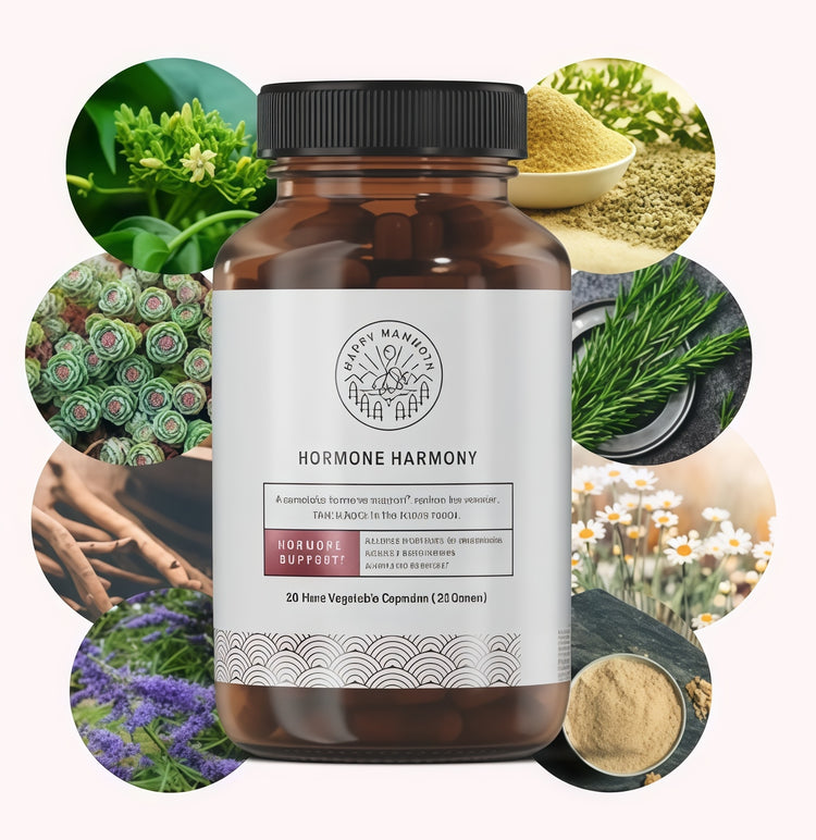 Happy Mammoth **Not AvailableHormone Harmony Natural HormonalSupport for Women, Relief forMenopause, Perimenopause, HealthyHormonal Balance, Hot Flashes.